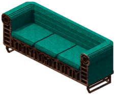 Couch 02 Teal 3