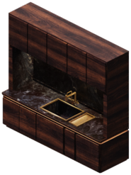 Kitchen Counter Cabinet 01